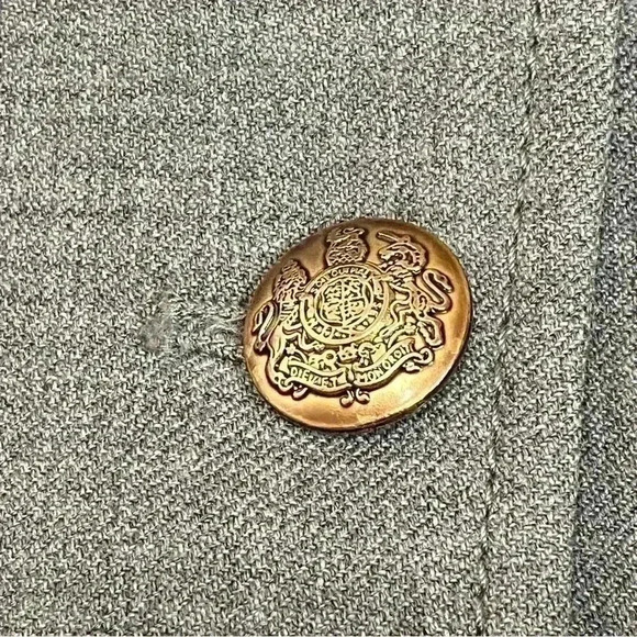 J. Crew Schoolboy Gray Wool Blazer Jacket academia preppy size 4 - Picture 6 of 8